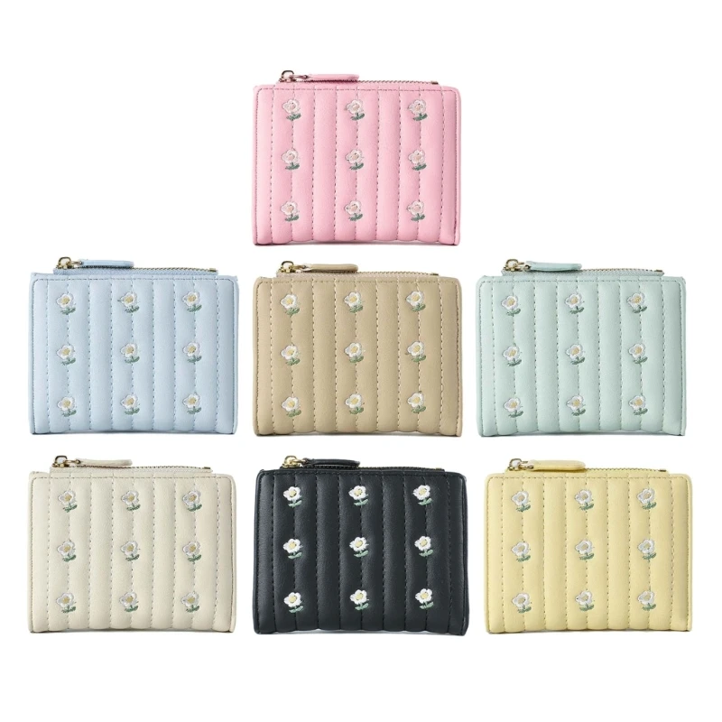 Practical Short Purse Card Case Lovely Flower Coin Purse Small Wallet for Daily
Practical Short Purse Card Case Lovely Flower Coin Purse Small Wallet for Daily