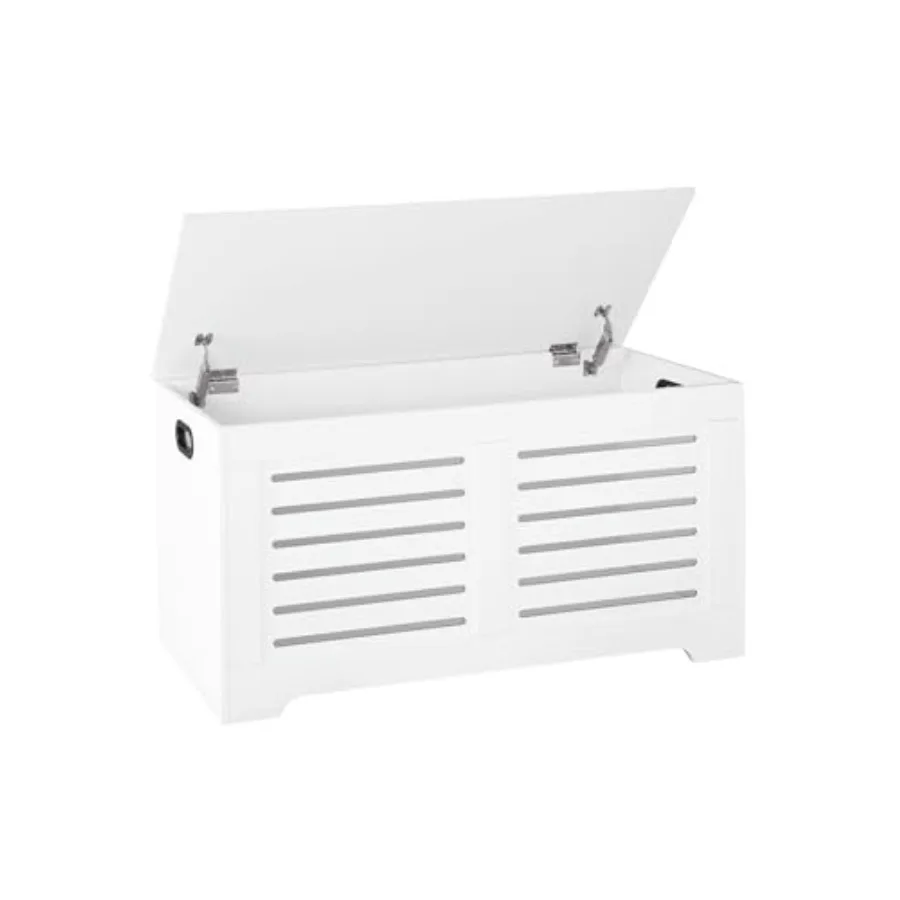 Storage Chest 39.4"Wooden Toy Box with 2 Safety Hinges Retro Entryway Shoe Storage Bench with Flip-Top Sturdy Large Storage Tru
Storage Chest 39.4"Wooden Toy Box with 2 Safety Hinges Retro Entryway Shoe Storage Bench with Flip-Top Sturdy Large Storage Tru