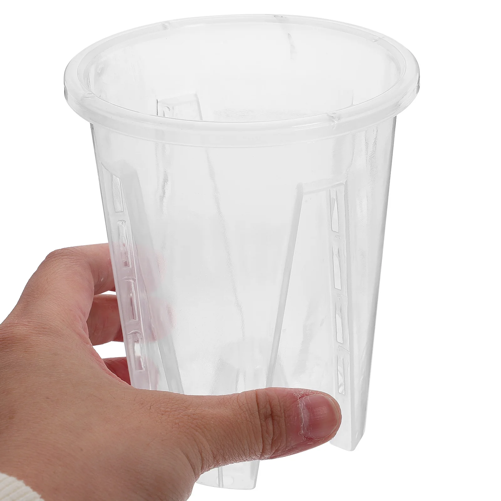 6pcs Clear Orchid Pots 12cm Diameter Breathable Flower Pot with Drainage Holes Nursery Pots for Plants Plastic Planters
6pcs Clear Orchid Pots 12cm Diameter Breathable Flower Pot with Drainage Holes Nursery Pots for Plants Plastic Planters