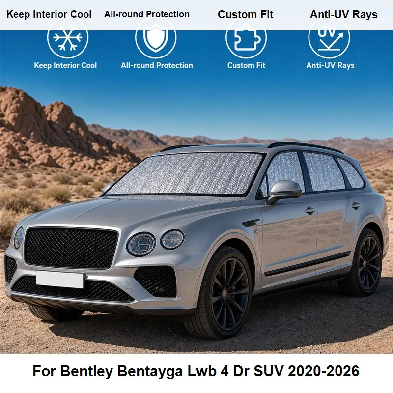 For Bentley Bentayga Lwb 4 Dr SUV 2020-2026 Full Set Car Window Sunshades UV Block Privacy Heat Insulated Foldable Car Curtain
For Bentley Bentayga Lwb 4 Dr SUV 2020-2026 Full Set Car Window Sunshades UV Block Privacy Heat Insulated Foldable Car Curtain