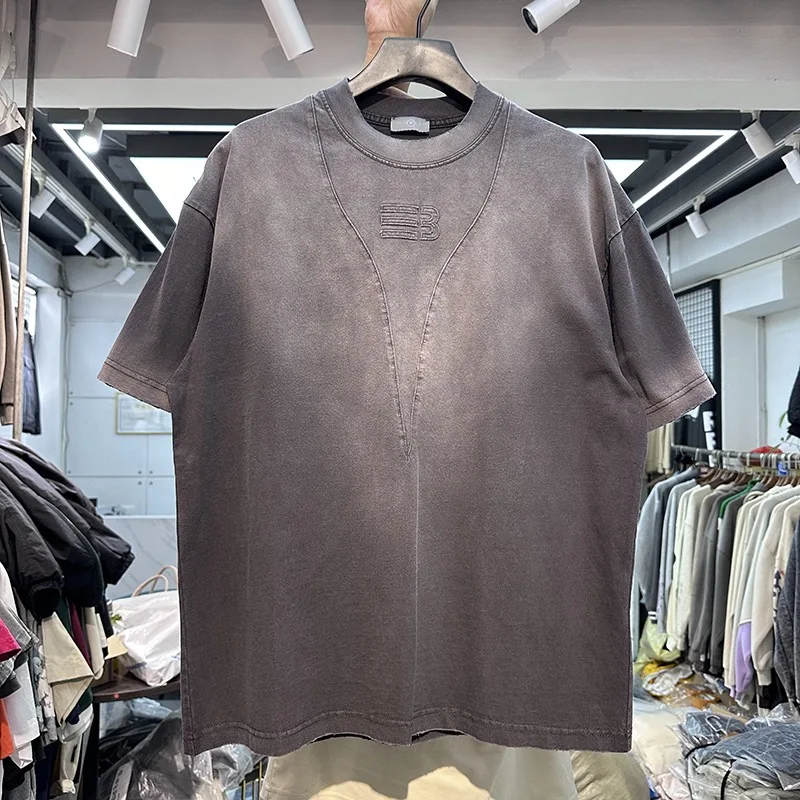 Summer Men T Shirt Unisex Streetwear Vintage Casual Summer Cotton Tie-Dye Gradient Tshirts
Summer Men T Shirt Unisex Streetwear Vintage Casual Summer Cotton Tie-Dye Gradient Tshirts