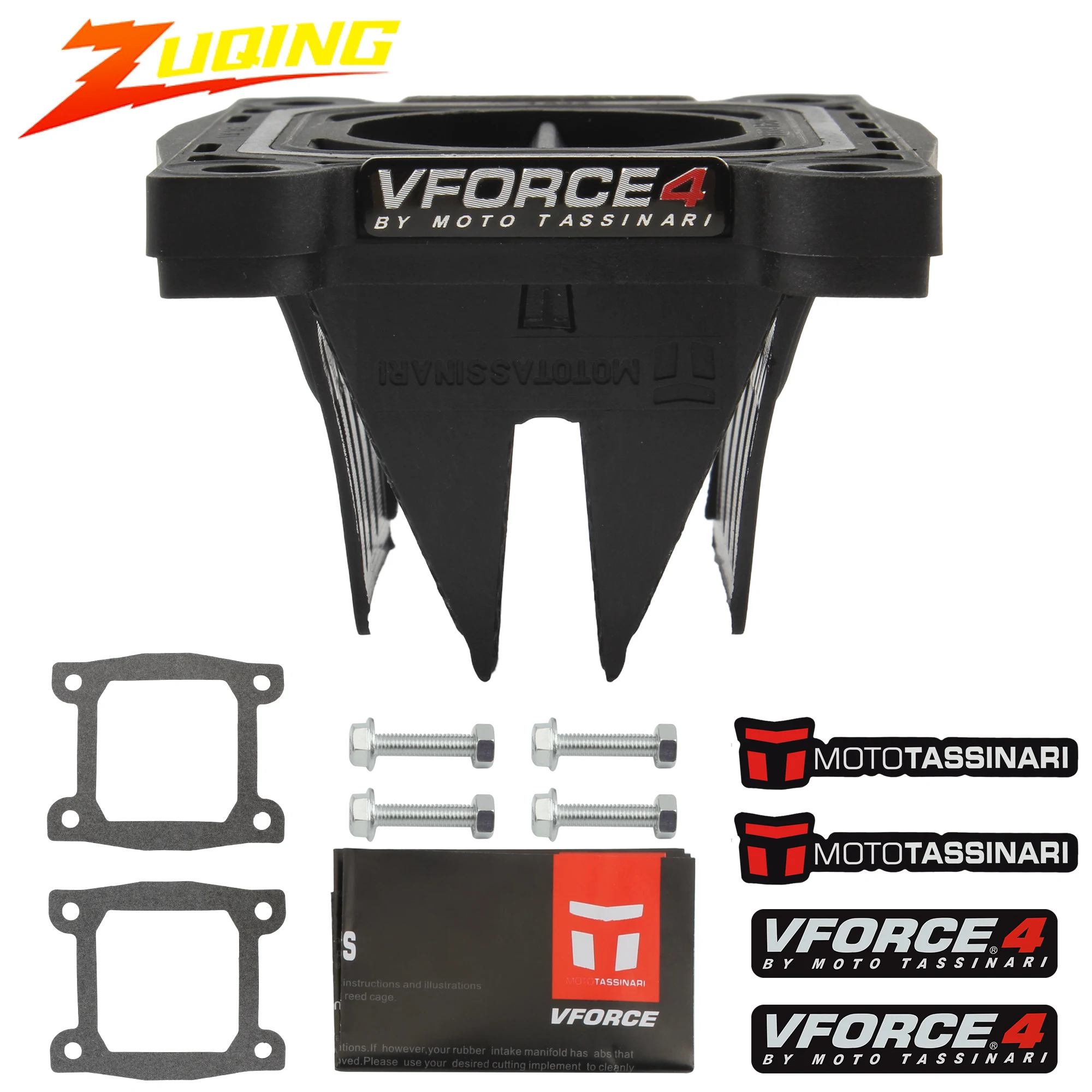 Vforce 4 V4145 Reed Valve Two-stroke ATV Dirt Bike Motocross Fuel Intake System for Yamaha Blaster 200 YFS200 DT200R 1988-2006
Vforce 4 V4145 Reed Valve Two-stroke ATV Dirt Bike Motocross Fuel Intake System for Yamaha Blaster 200 YFS200 DT200R 1988-2006