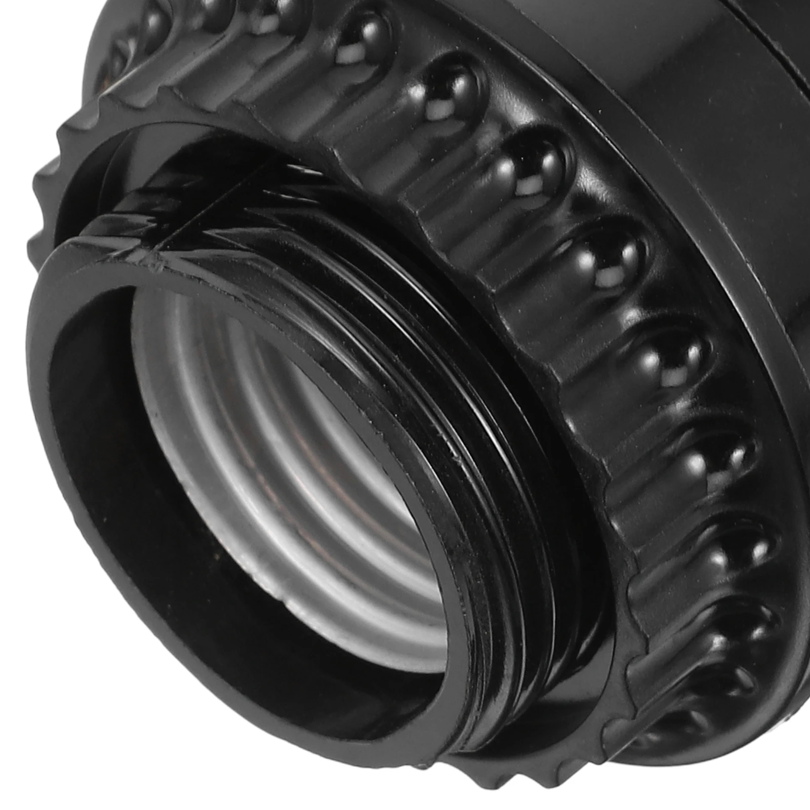 E27 Single Chain Lamp Holder Zipper Switch Black Plastic E26 Socket Durable Design Easy Install Various Bulbs
E27 Single Chain Lamp Holder Zipper Switch Black Plastic E26 Socket Durable Design Easy Install Various Bulbs