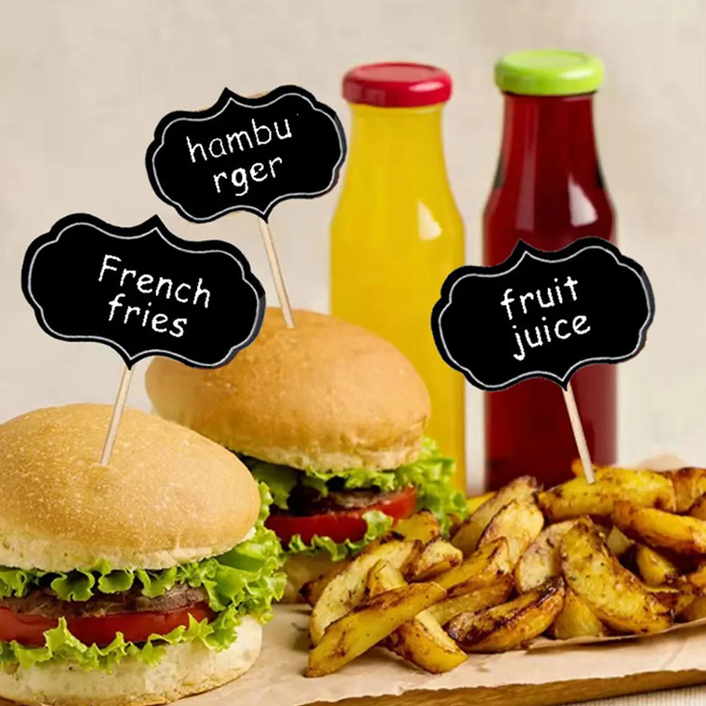 48 Pcs Blackboard Sticker Labels Food Party Buffet Cheese Markers Table Boards Accessories Safe Material Exquisite Look
48 Pcs Blackboard Sticker Labels Food Party Buffet Cheese Markers Table Boards Accessories Safe Material Exquisite Look