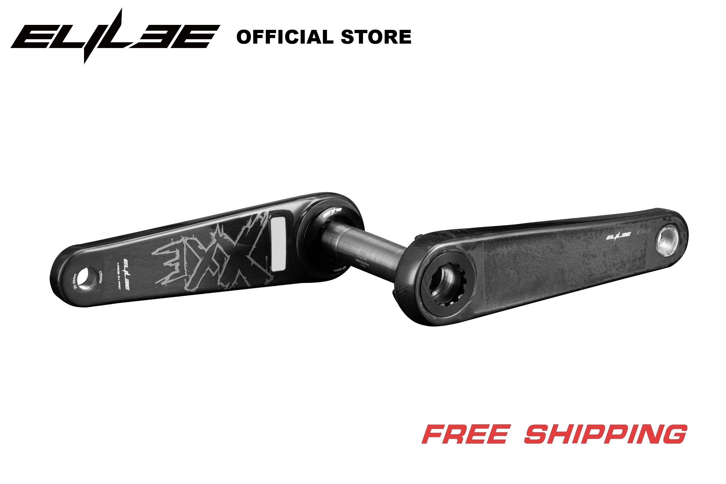 ELILEE XXE X310 Carbon Fibre Road MTB X-novanta Carbon Spindle Road Ultra Light Bicycle Crank
ELILEE XXE X310 Carbon Fibre Road MTB X-novanta Carbon Spindle Road Ultra Light Bicycle Crank