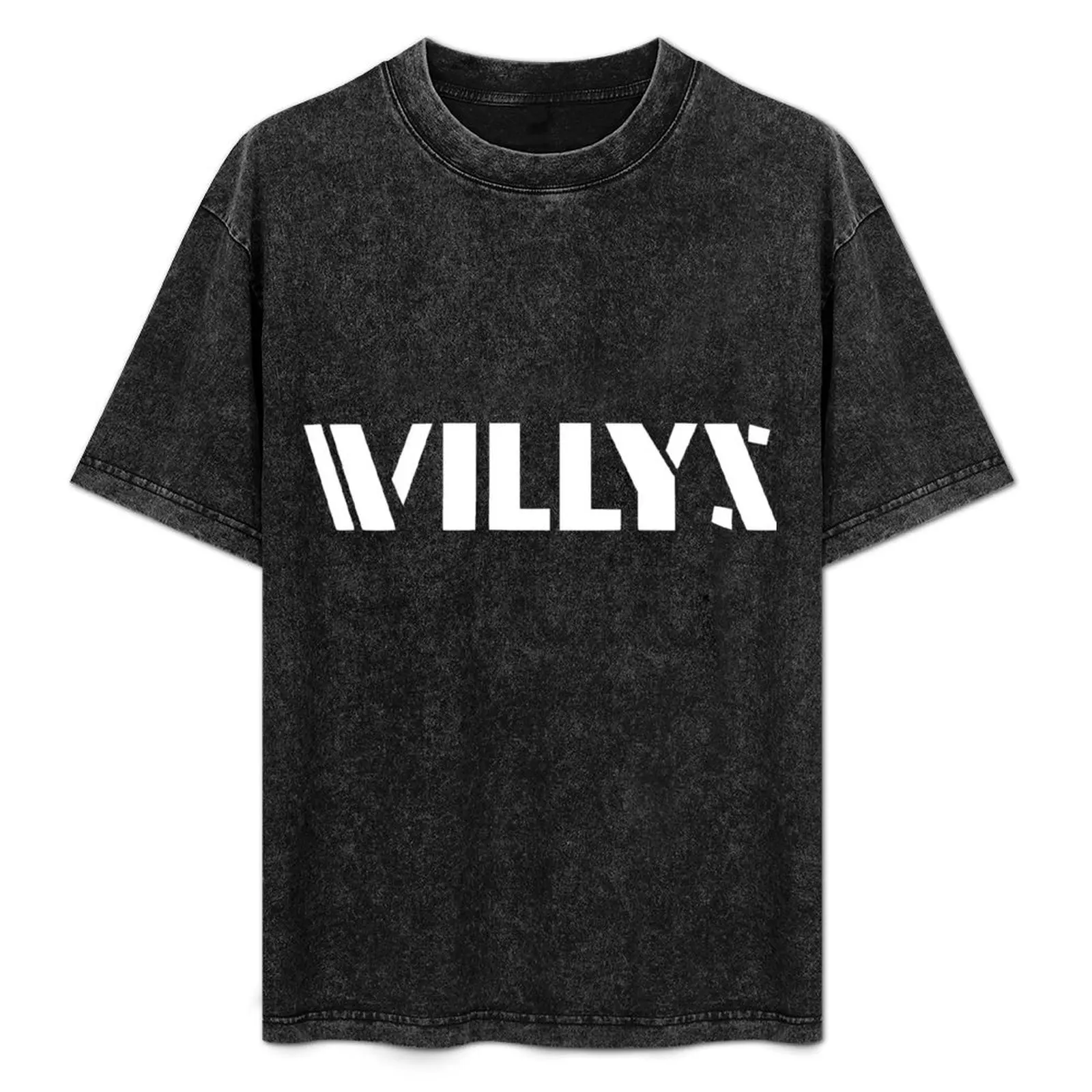 Vintage Willys Stencil Style T-Shirt Casual Loose Short Sleeve Tee for Men
Vintage Willys Stencil Style T-Shirt Casual Loose Short Sleeve Tee for Men