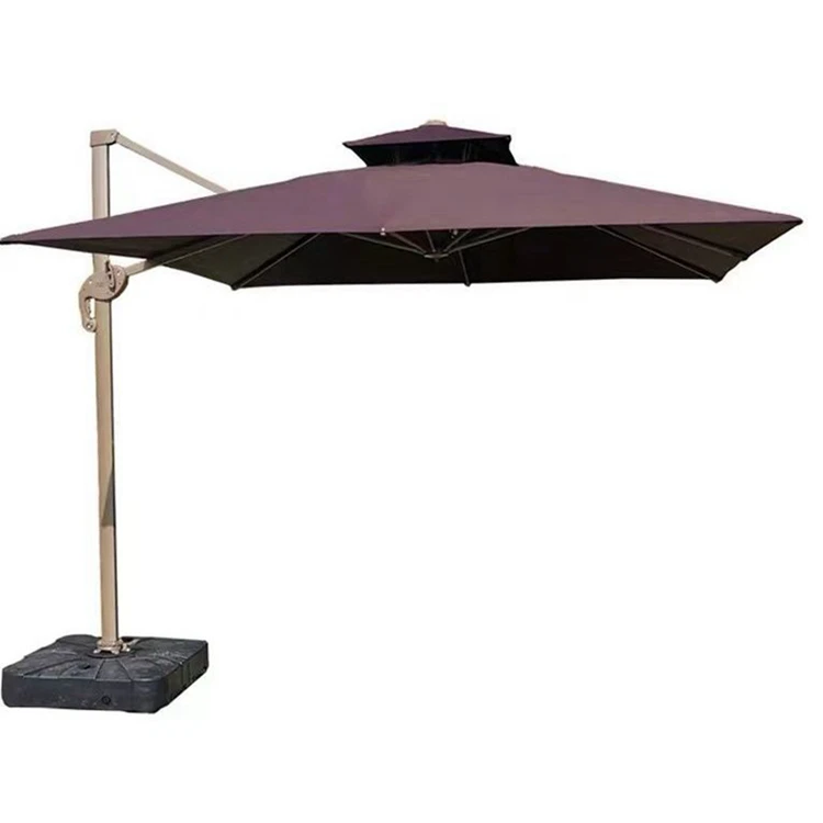Custom logo Furniture Patio Umbrella Garden Cantilever Umbrella Outdoor Double Parasols Roman Umbrella with Base
Custom logo Furniture Patio Umbrella Garden Cantilever Umbrella Outdoor Double Parasols Roman Umbrella with Base
