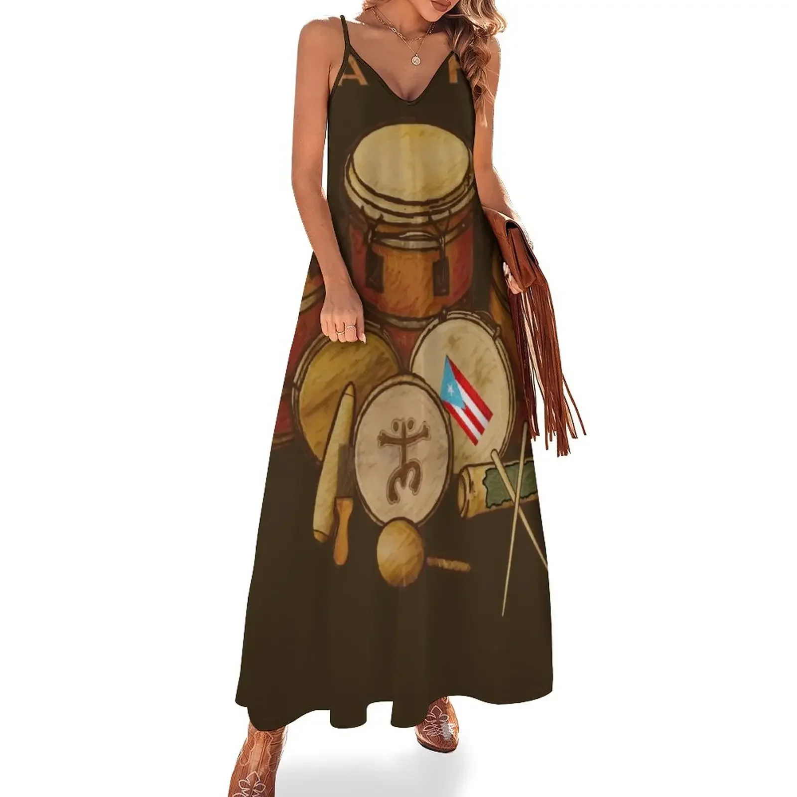 Bomba y Plena Puerto Rico Sleeveless Dress Women's summer skirt Casual dresses summer women's dress 2024 Dress
Bomba y Plena Puerto Rico Sleeveless Dress Women's summer skirt Casual dresses summer women's dress 2024 Dress