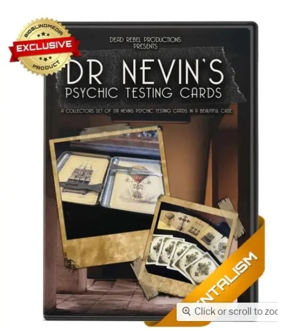 Карты для испытаний на психическом языке Dr Nevin — Набор коллекционных ментализмов — Волшебные трюки (мгновенная загрузка)
Карты для испытаний на психическом языке Dr Nevin — Набор коллекционных ментализмов — Волшебные трюки (мгновенная загрузка)