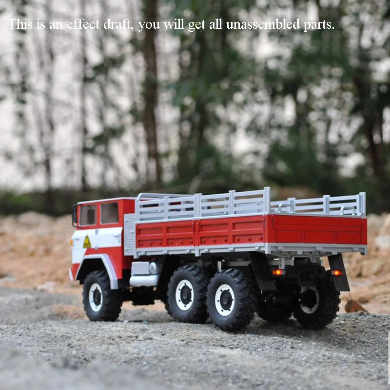 CROSSRC 1/12 Car XC6-B 6*6 Military Truck Off Road KIT Motor Light Car W/O Sound RC Toys Gifts
CROSSRC 1/12 Car XC6-B 6*6 Military Truck Off Road KIT Motor Light Car W/O Sound RC Toys Gifts