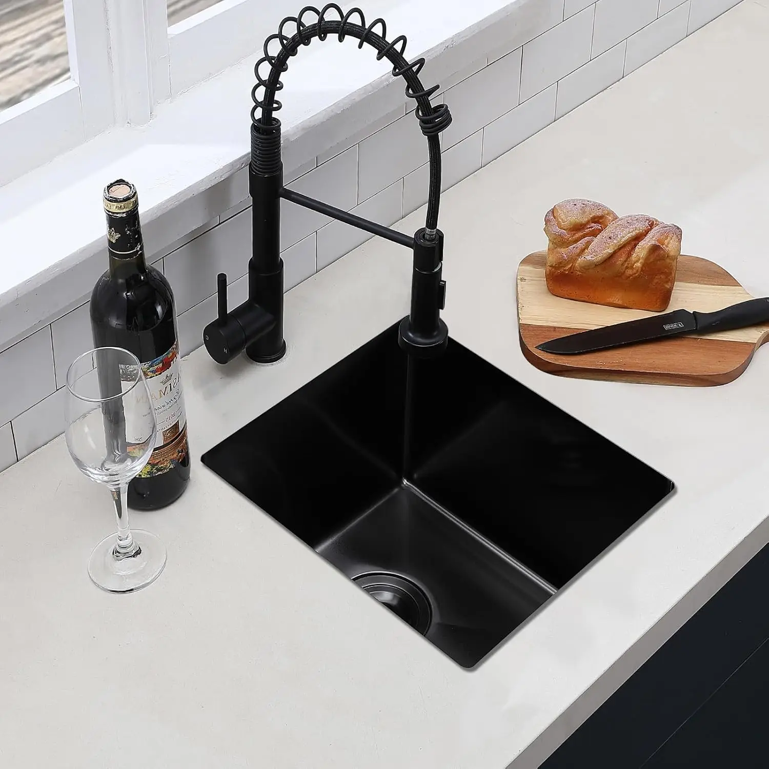 Sink, 15 X 17 Inch Black Bar Sink, Rv Outdoor Stainless Steel Wet Bar Small Kitchen Sinks,Factory Direct Sales·New Popularity
Sink, 15 X 17 Inch Black Bar Sink, Rv Outdoor Stainless Steel Wet Bar Small Kitchen Sinks,Factory Direct Sales·New Popularity
