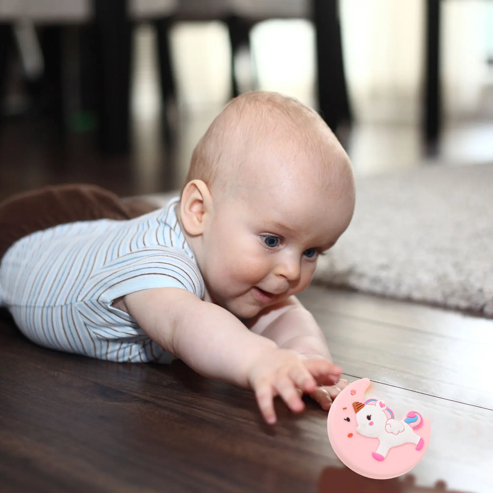 1Pcs Unicorn Silicone Teether Baby Teether Charm Pendant Infant Molar Relief Gift Baby Teething Toy Unicorn Charm
1Pcs Unicorn Silicone Teether Baby Teether Charm Pendant Infant Molar Relief Gift Baby Teething Toy Unicorn Charm