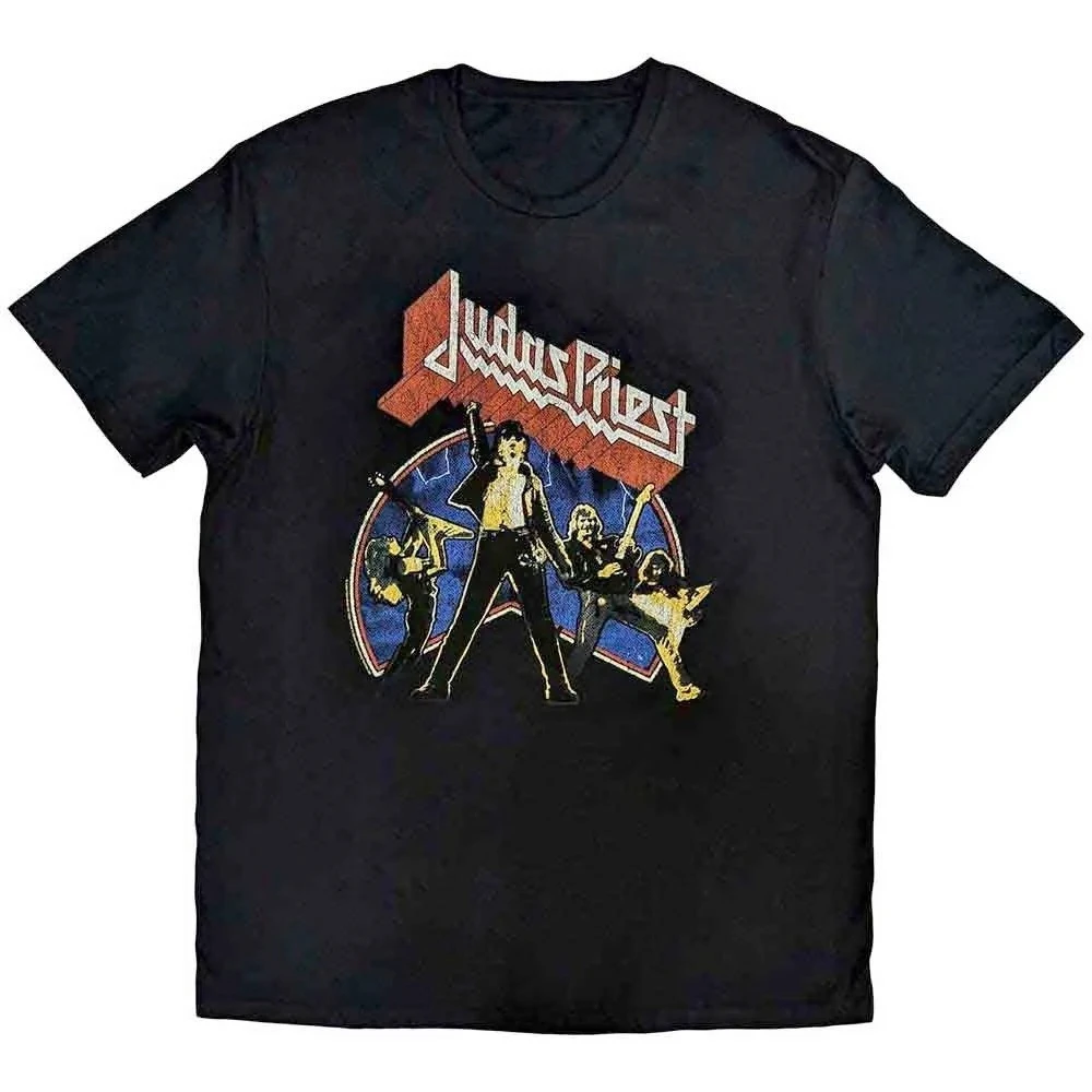 Judas Priest Unleashed Version 2, летние хлопковые мужские и женские футболки с периферийным узором и принтом люксового бренда, с короткими рукавами
Judas Priest Unleashed Version 2, летние хлопковые мужские и женские футболки с периферийным узором и принтом люксового бренда, с короткими рукавами