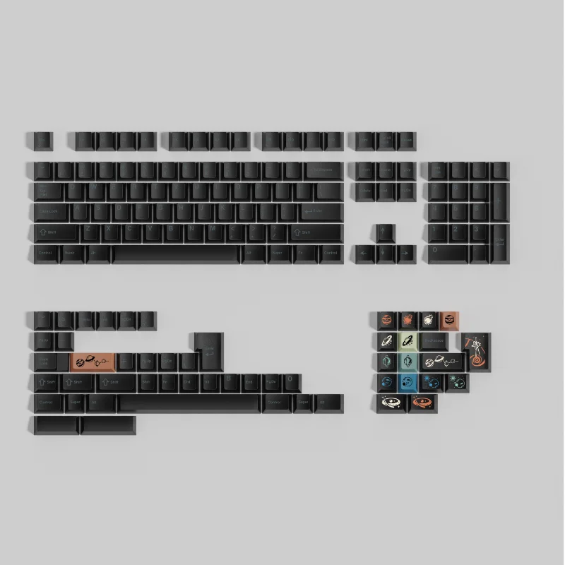 PBT Keycap Outer Planet Keycaps Cherry Profile Dye Sublimation Key Cap For MX Mechanical Magnetic Keyboard Split Space
PBT Keycap Outer Planet Keycaps Cherry Profile Dye Sublimation Key Cap For MX Mechanical Magnetic Keyboard Split Space