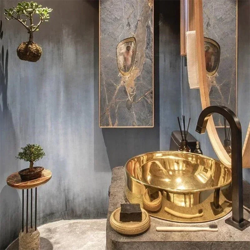 Copper washbasin basin, basin on the table, washbasin, washbasin, hotel and homestay bathroom, bathroom, art basin
Copper washbasin basin, basin on the table, washbasin, washbasin, hotel and homestay bathroom, bathroom, art basin