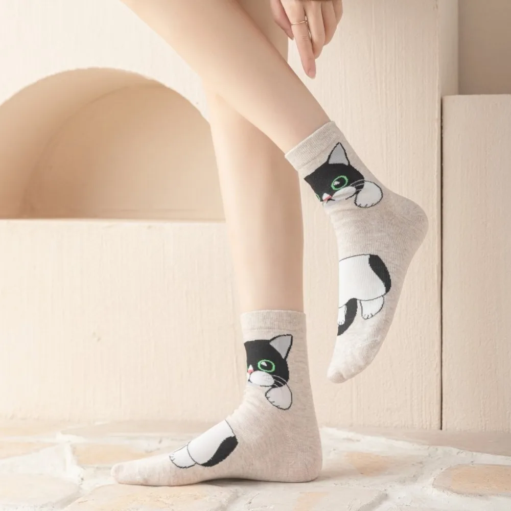 Sweet Harajuku Cat Socks Art Calf Socks Cotton Socks Korean Style Middle Tube Socks Animals Socks Ladies
Sweet Harajuku Cat Socks Art Calf Socks Cotton Socks Korean Style Middle Tube Socks Animals Socks Ladies
