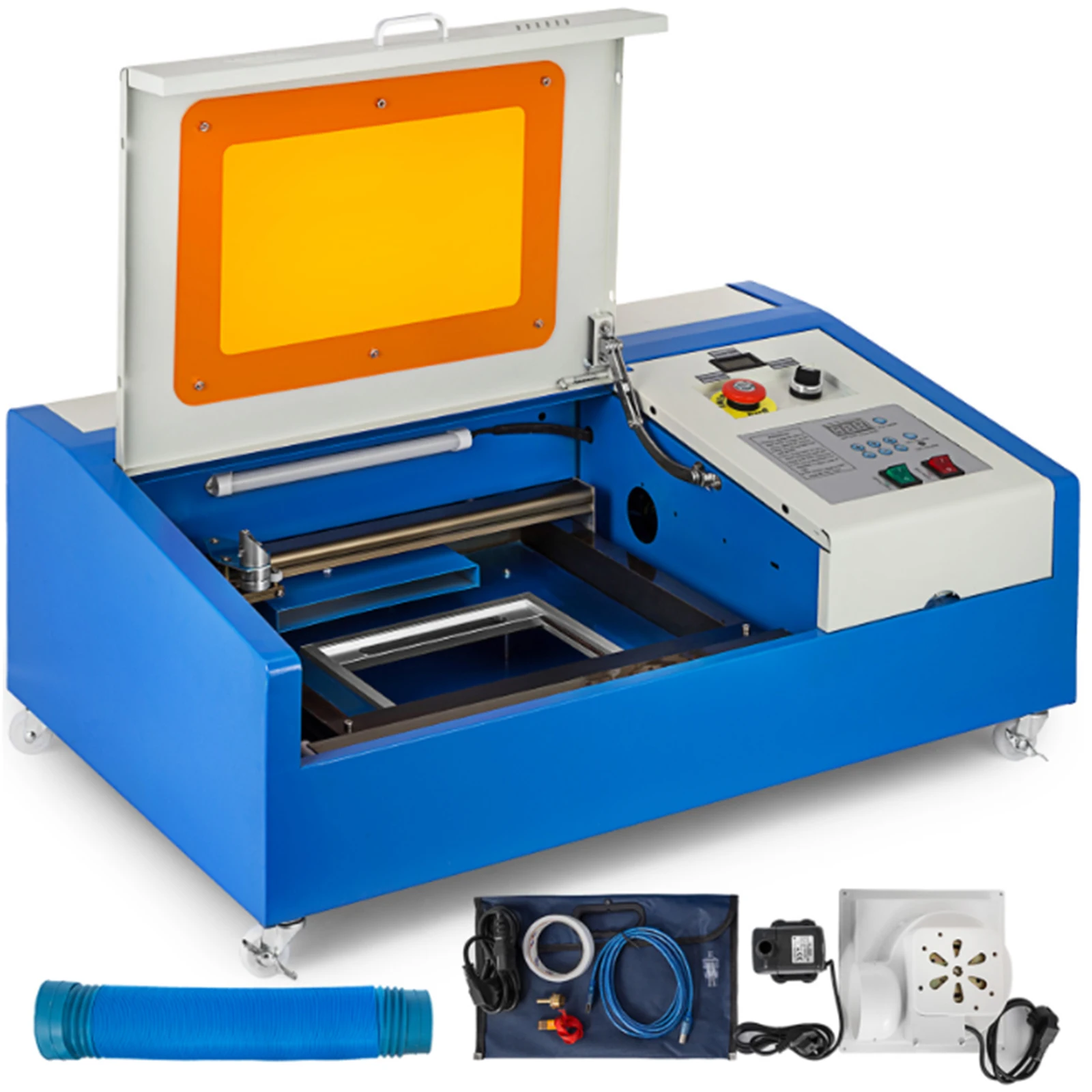 SIHAO 40W/50W CO2 Laser Engraving & Cutting Machine - High-Precision USB Engraver with Water-Cooling Tube, CorelDRAW Support
SIHAO 40W/50W CO2 Laser Engraving & Cutting Machine - High-Precision USB Engraver with Water-Cooling Tube, CorelDRAW Support