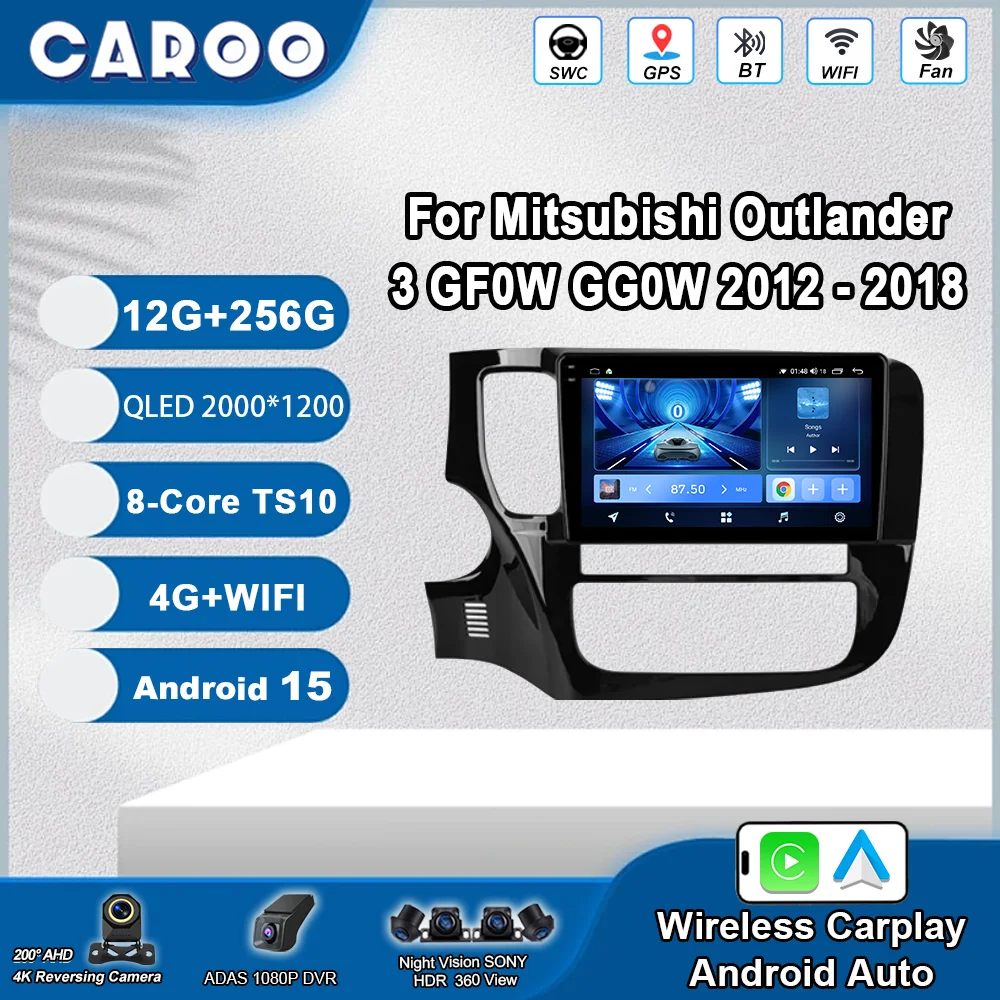 9" Android 15 For Mitsubishi Outlander 3 GF0W GG0W 2012 -2018 Auto Radio Multimedia Video Player Navigation Stereo GPS No 2din
9" Android 15 For Mitsubishi Outlander 3 GF0W GG0W 2012 -2018 Auto Radio Multimedia Video Player Navigation Stereo GPS No 2din