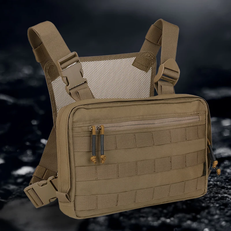 KRYDEX-Tactical Concealed Molle Recon Kit, Combat Chest Rig Bag Pack Vest, Multi-Purpose Outdoor EDC Tool Pouch
KRYDEX-Tactical Concealed Molle Recon Kit, Combat Chest Rig Bag Pack Vest, Multi-Purpose Outdoor EDC Tool Pouch