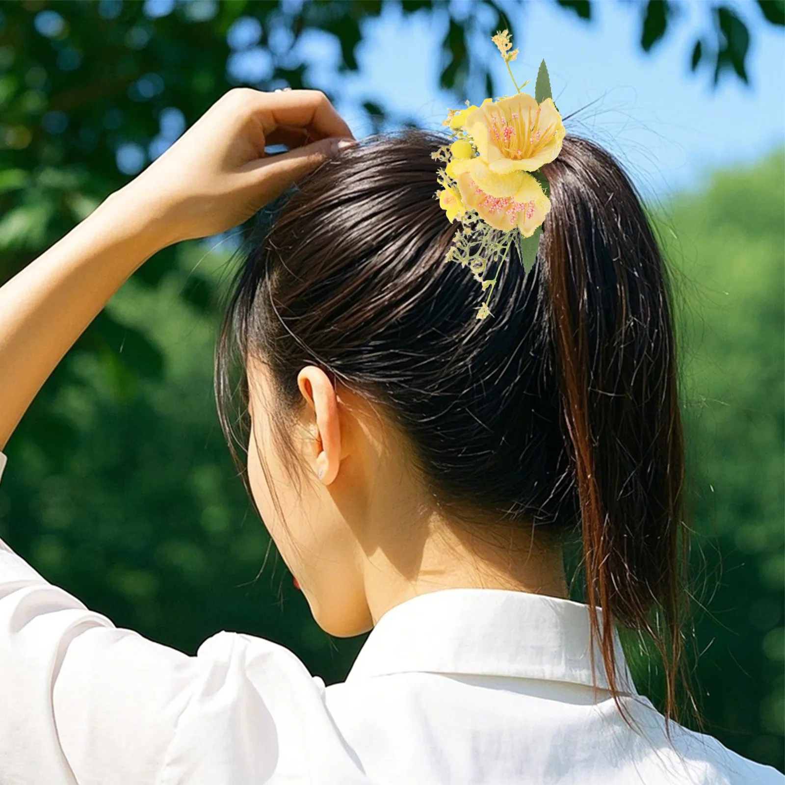 Набор из 2 гавайских заколок для волос с искусственными цветами гибискуса и плюмерии, легкие, для пляжа, свадьбы, вечеринки Луау
Набор из 2 гавайских заколок для волос с искусственными цветами гибискуса и плюмерии, легкие, для пляжа, свадьбы, вечеринки Луау