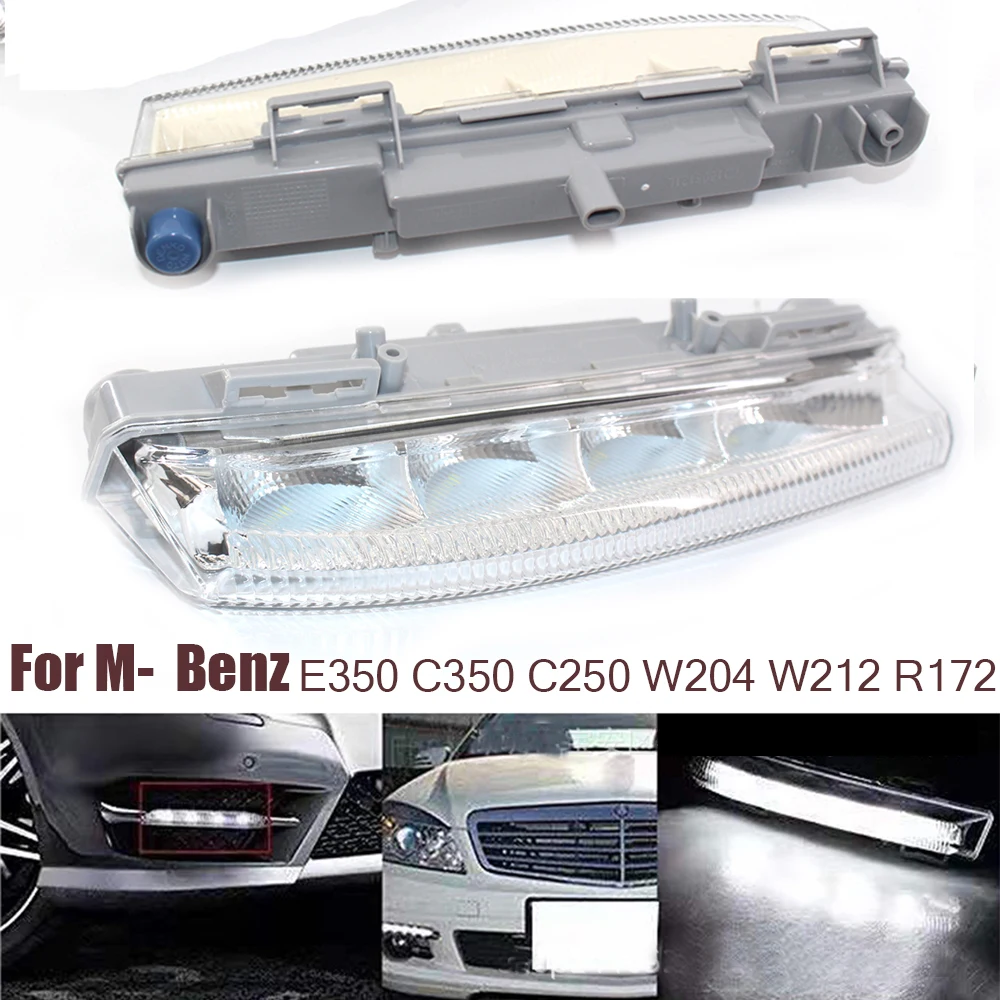 2PCS Car Front LED DRL Daytime Running Lamp Fog Lights LED 12V For Mercedes-Benz W204 W212 C250 C280 C350 E350 DRL Fog lamps
2PCS Car Front LED DRL Daytime Running Lamp Fog Lights LED 12V For Mercedes-Benz W204 W212 C250 C280 C350 E350 DRL Fog lamps