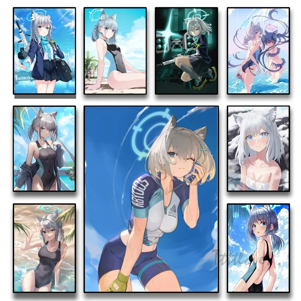 Game Anime Blue Archive Sunaookami Shiroko Poster Paper Print Home Living Room Bedroom Bar Restaurant Cafe Art Painting Decor
Game Anime Blue Archive Sunaookami Shiroko Poster Paper Print Home Living Room Bedroom Bar Restaurant Cafe Art Painting Decor