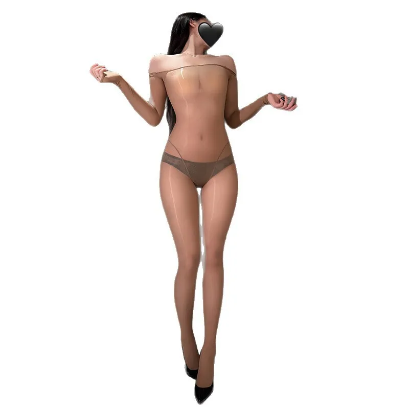 Sexy Shiny One-piece Stockings Ultra-thin Seamless Tight-fitting Erotic Full-body Bodysuits Solid Color Nightclub Wear PHL6
Sexy Shiny One-piece Stockings Ultra-thin Seamless Tight-fitting Erotic Full-body Bodysuits Solid Color Nightclub Wear PHL6