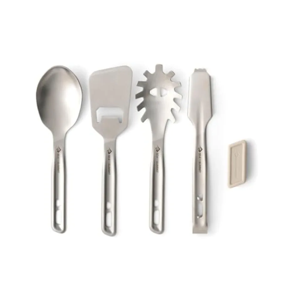 Detour Stainless Steel Camping Utensil Set for Cooking and Serving Serving Spoon Slotted Spoon Tongs Spatula
Detour Stainless Steel Camping Utensil Set for Cooking and Serving Serving Spoon Slotted Spoon Tongs Spatula