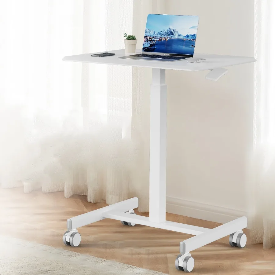 Mobile Height Adjustable Laptop Stand Computer Workstation for Sitting Classroom Home Office Medical Table w Wheels Flat Desk
Mobile Height Adjustable Laptop Stand Computer Workstation for Sitting Classroom Home Office Medical Table w Wheels Flat Desk