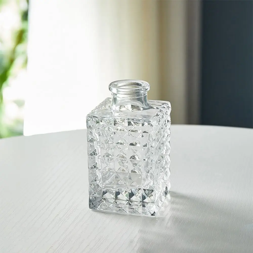 Simple Vintage Embossed Vase Glass Creaft DIY Transparent Hydroponics Vase Embossed Printing Mini Glass Vase Flower Arrangement
Simple Vintage Embossed Vase Glass Creaft DIY Transparent Hydroponics Vase Embossed Printing Mini Glass Vase Flower Arrangement