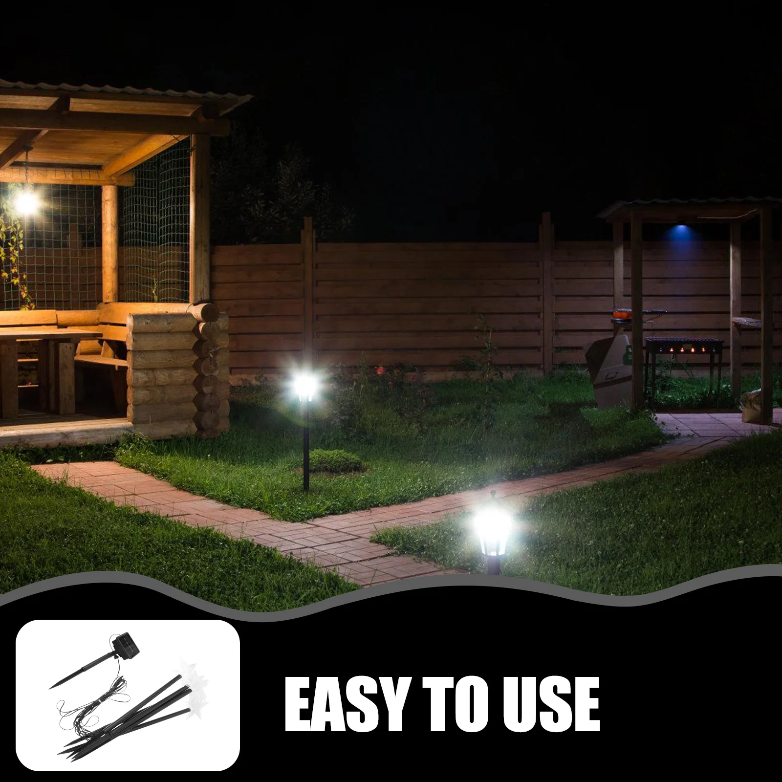Solar Lamp String Waterproof Landscape Stake Light Durable Outdoor Garden Lighting Easy Install Star Design Solar Lamp String
Solar Lamp String Waterproof Landscape Stake Light Durable Outdoor Garden Lighting Easy Install Star Design Solar Lamp String