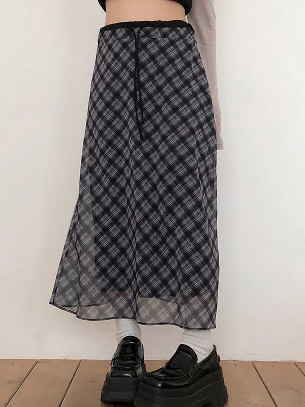 ROMORE Preppy клетчатая юбка Me, легкая художественная утягивающая длинная юбка-миди трапециевидной формы для повседневной носки, трикотаж из полиэстера
ROMORE Preppy клетчатая юбка Me, легкая художественная утягивающая длинная юбка-миди трапециевидной формы для повседневной носки, трикотаж из полиэстера
