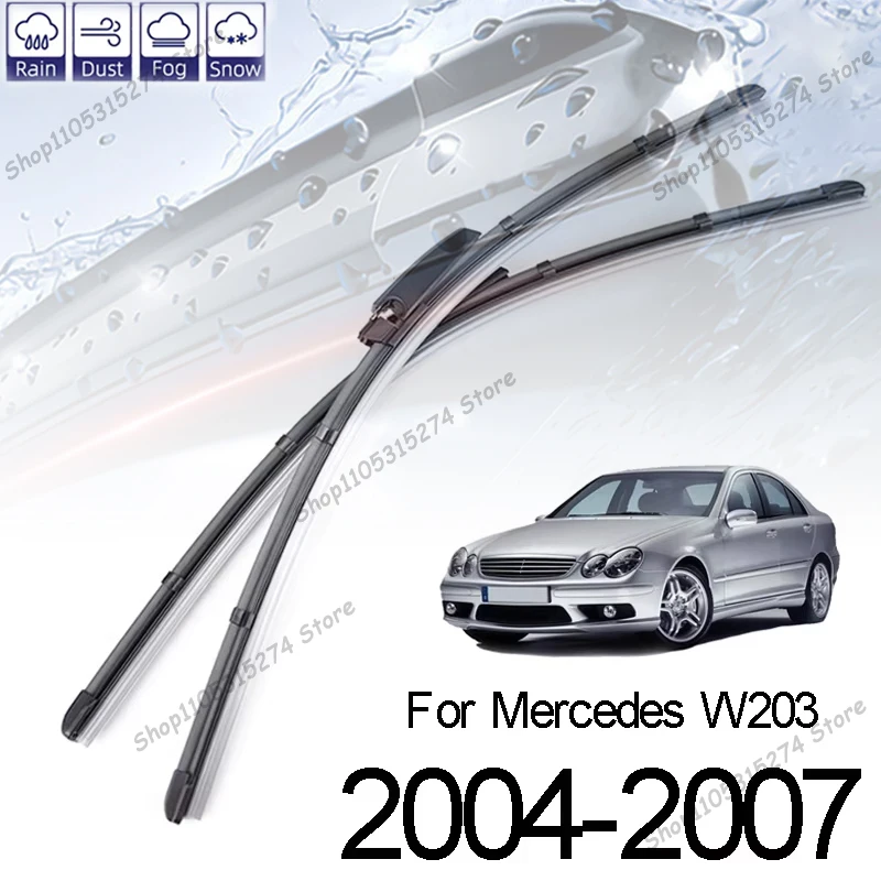 Front Windscreen Wiper Blades For Mercedes-Benz C-class C160 C180 C200 C230 C240 C280 C350 C32 C55 W203 2004 - 2007
Front Windscreen Wiper Blades For Mercedes-Benz C-class C160 C180 C200 C230 C240 C280 C350 C32 C55 W203 2004 - 2007
