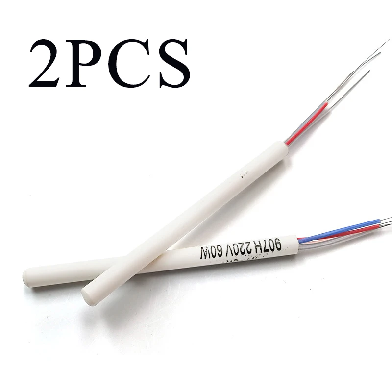 2Pcs 60W 220V Ceramic Heater Internal Heating Solder Iron Core Welding Equipment For 907 Electric Soldering Iron
2Pcs 60W 220V Ceramic Heater Internal Heating Solder Iron Core Welding Equipment For 907 Electric Soldering Iron