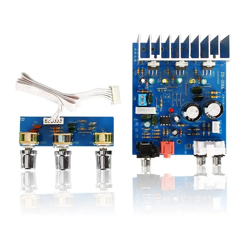 AA84 2X TDA2030 15W+15W+30W 2.1 Channel Amplifier Audio Board Subwoofer Amplifier Bass Output For Speaker DIY Dual AC12-15V
AA84 2X TDA2030 15W+15W+30W 2.1 Channel Amplifier Audio Board Subwoofer Amplifier Bass Output For Speaker DIY Dual AC12-15V