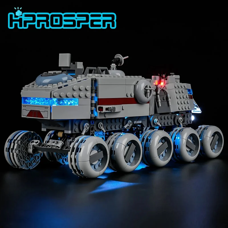 Светодиодный светильник HPROSPER 5 В (без модели) для декоративной лампы Lego 75413 Star Wars Republic Juggernaut с батарейным блоком 
Светодиодный светильник HPROSPER 5 В (без модели) для декоративной лампы Lego 75413 Star Wars Republic Juggernaut с батарейным блоком