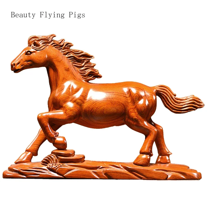 Classical and Creative Solid Wood Carving Zodiac Horse Decoration Home, Living Room, Office, Desktop Crafts Animal
Classical and Creative Solid Wood Carving Zodiac Horse Decoration Home, Living Room, Office, Desktop Crafts Animal