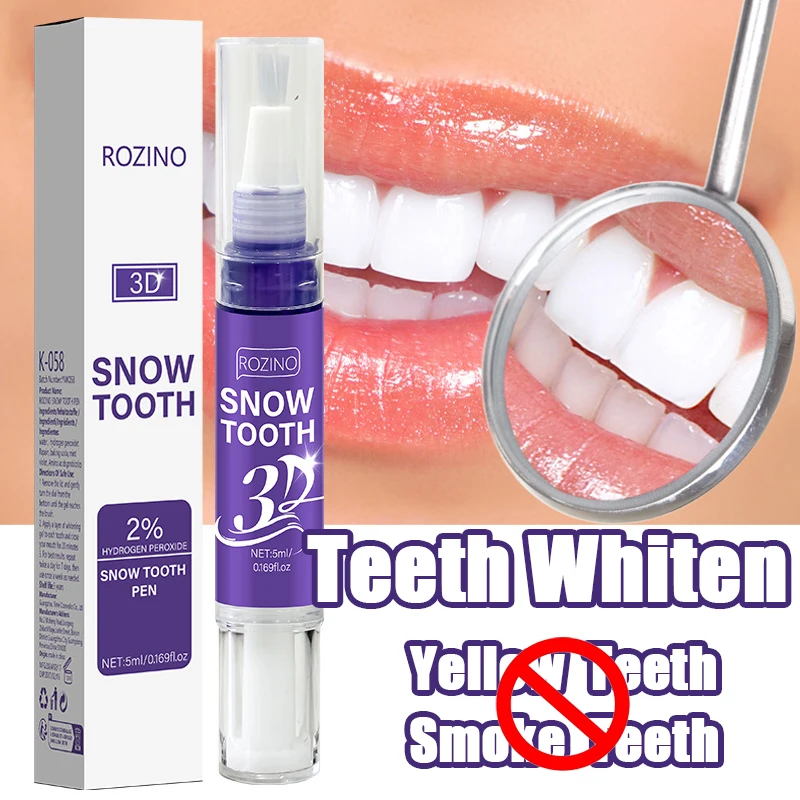 Whitening Tooth Pen Teeth Whiten Remove Teeth Yellow Stains&Smoke Clean Teeth Protect Oral Cavity Tooth Hygiene Care Tools
Whitening Tooth Pen Teeth Whiten Remove Teeth Yellow Stains&Smoke Clean Teeth Protect Oral Cavity Tooth Hygiene Care Tools