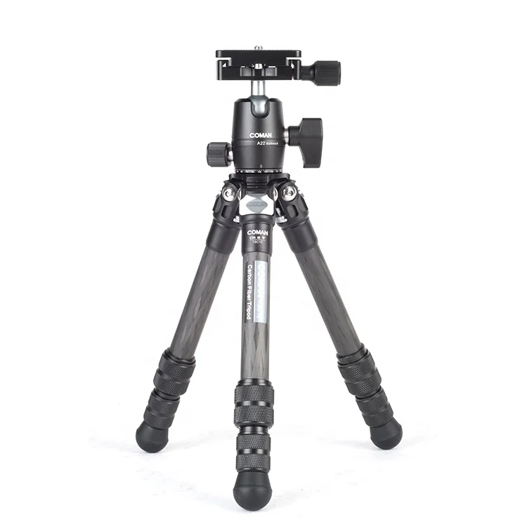 Coman TSC10A20 CNC Carbon Fiber Camera Mini Portable Tripod For Dslr Camera Live Broadcast Wholesale Factory Supply
Coman TSC10A20 CNC Carbon Fiber Camera Mini Portable Tripod For Dslr Camera Live Broadcast Wholesale Factory Supply