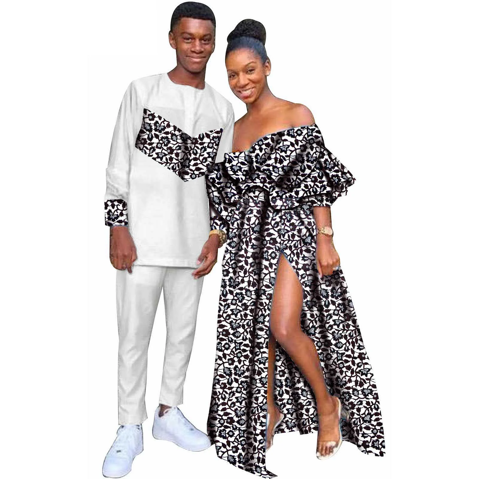 Sale! Dashiki African Lovers Suit Party Clothing Husband and Wife Suit African Clothes for Couple Men and Women 2 Pieces Set
Sale! Dashiki African Lovers Suit Party Clothing Husband and Wife Suit African Clothes for Couple Men and Women 2 Pieces Set