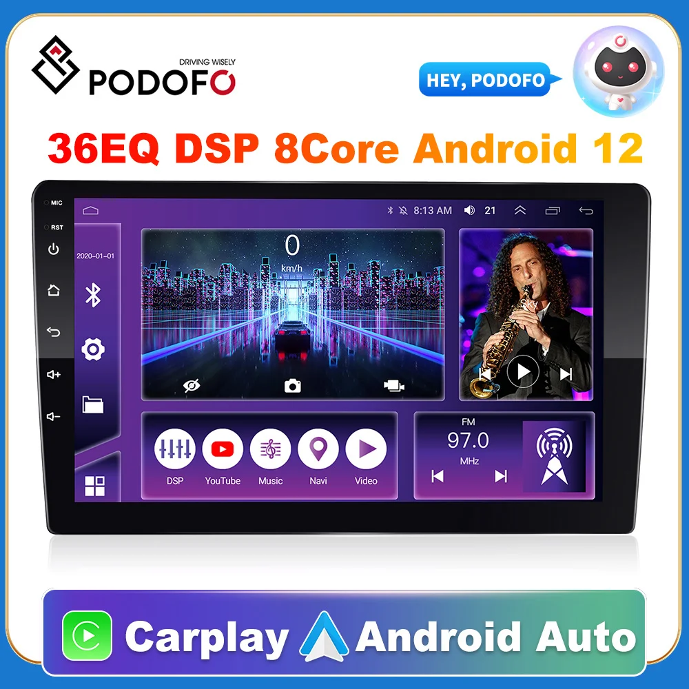 Podofo 8 ядер 4 + 64G автомобильное радио 2 Din Android 12 GPS мультимедийный плеер авторадио 4G для Volkswagen Nissan Toyota Hyundai Kia
Podofo 8 ядер 4 + 64G автомобильное радио 2 Din Android 12 GPS мультимедийный плеер авторадио 4G для Volkswagen Nissan Toyota Hyundai Kia