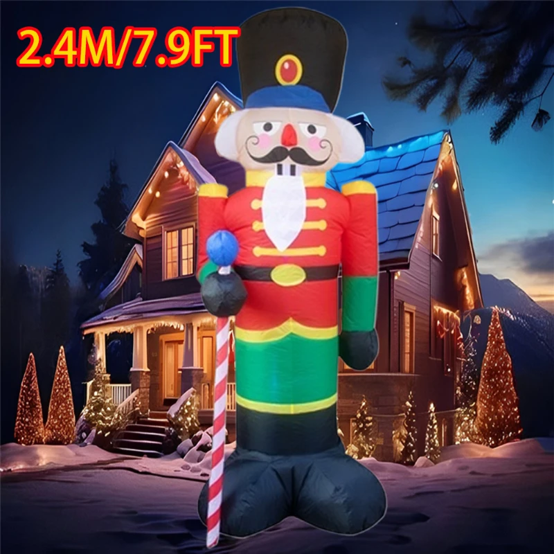 Inflatable Toy Soldier Nutcracker Christmas Inflatable Model Luminous Inflatable Model Christmas Atmosphere Decoration Model 
Inflatable Toy Soldier Nutcracker Christmas Inflatable Model Luminous Inflatable Model Christmas Atmosphere Decoration Model