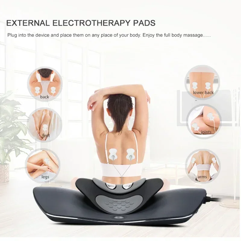 Electrotherapy Pulse MassageTool Improve Posture 3D Electric Vibrating Neck Massager for Neck and Body Pain Relief Massage Tool
Electrotherapy Pulse MassageTool Improve Posture 3D Electric Vibrating Neck Massager for Neck and Body Pain Relief Massage Tool