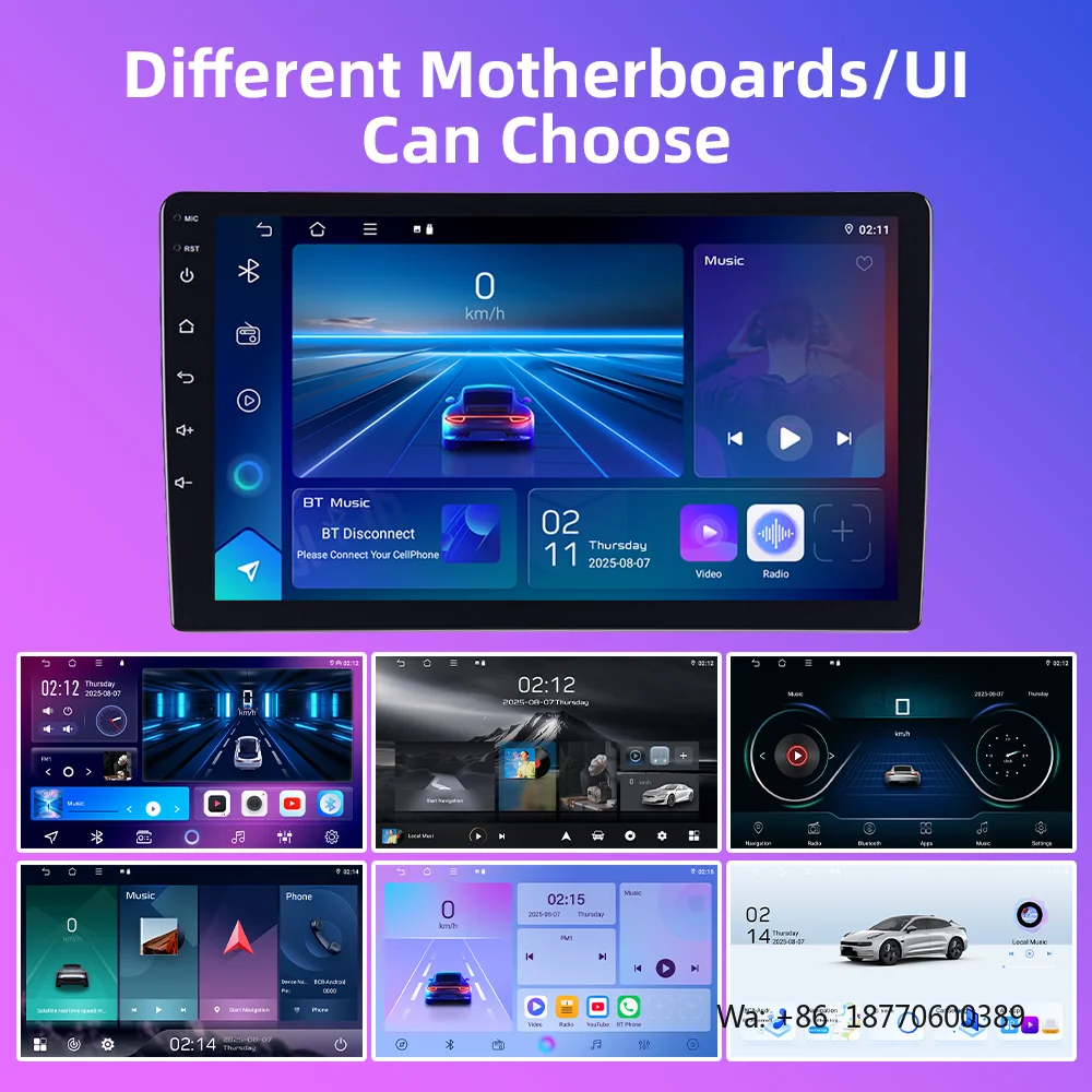 Universal 2 Din 9 Inch Android Car Radios with GPS Navigation 10 Inch CarPlay Android Stereo Auto Carplay Screen Car Player
Universal 2 Din 9 Inch Android Car Radios with GPS Navigation 10 Inch CarPlay Android Stereo Auto Carplay Screen Car Player
