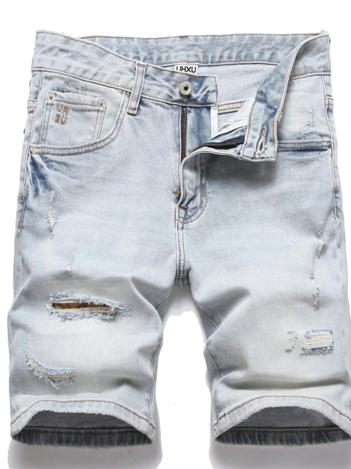 American Sle Men's Slim Fit Straight Leg Light Waed Denim orts Casual Versatile Five-Quarter Length Wear Resistant
American Sle Men's Slim Fit Straight Leg Light Waed Denim orts Casual Versatile Five-Quarter Length Wear Resistant