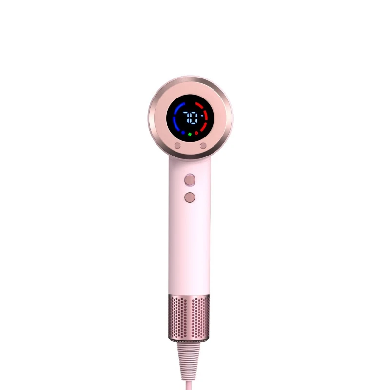 Household Hair Dryer Intelligent Temperature Control Digital Display Negative Ion Hair Dryer High Speed
Household Hair Dryer Intelligent Temperature Control Digital Display Negative Ion Hair Dryer High Speed