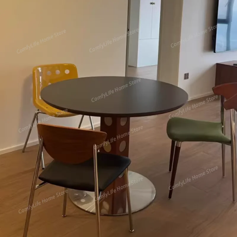 Nordic Balcony Dining Table Restaurant Coffee Mahjong Makeup Dining Table Living Room Study Dressing Muebles Garden Furniture
Nordic Balcony Dining Table Restaurant Coffee Mahjong Makeup Dining Table Living Room Study Dressing Muebles Garden Furniture
