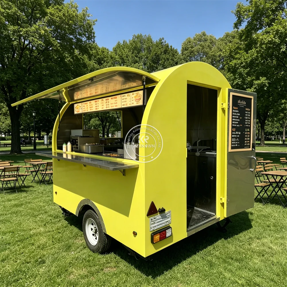 Mobile Street Food Truck Fully Equipped Coffee Ice Cream Cart Commercial Custom Catering Trailer Hot Dog Snack Food Cart
Mobile Street Food Truck Fully Equipped Coffee Ice Cream Cart Commercial Custom Catering Trailer Hot Dog Snack Food Cart