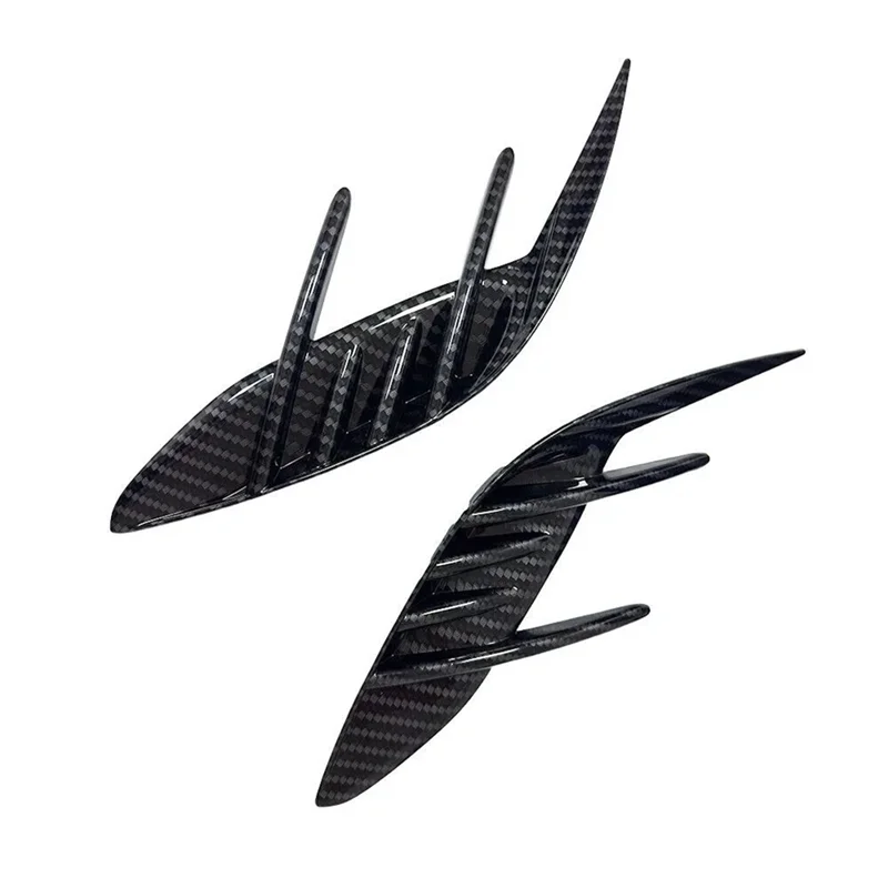AB96-Car Accessories Sticker Rear Bumper Side Vent Spoiler Canard Covers For KIA Stinger 2018-2023
AB96-Car Accessories Sticker Rear Bumper Side Vent Spoiler Canard Covers For KIA Stinger 2018-2023
