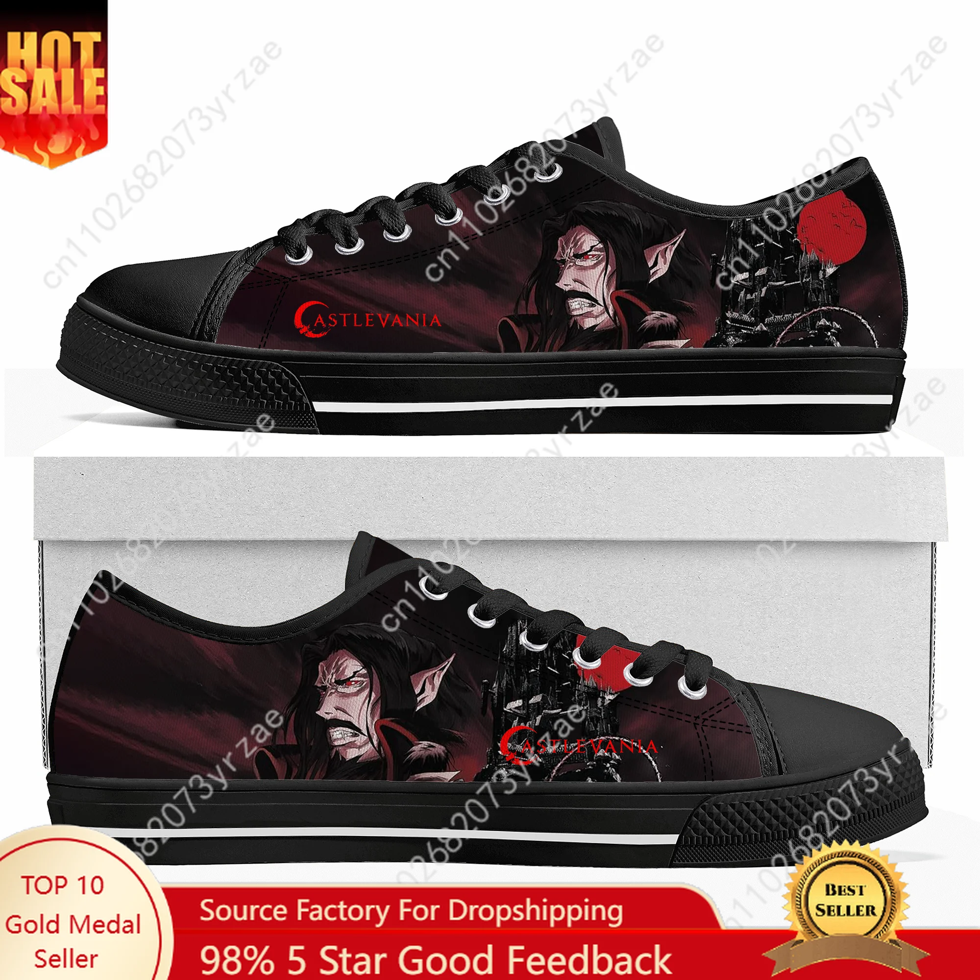 Castlevania Low Top High Quality Sneakers Mens Womens Teenager Canvas Sneaker Fashion Patterns Casual Shoe Customized Shoes
Castlevania Low Top High Quality Sneakers Mens Womens Teenager Canvas Sneaker Fashion Patterns Casual Shoe Customized Shoes